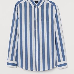 H&M Striped Button Down